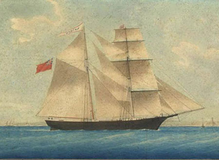 Mary Celeste là con tàu chở rượu của các thương gia người Ý bị mất tích là ngày 5/11/1872.