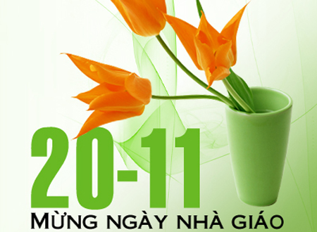 Chúc mừng các thầy cô nhân ngày 20/11