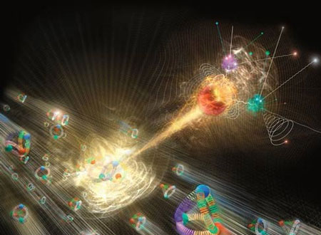 Hạt Higgs boson hay còn gọi là Hạt của Chúa được phát hiện năm 2012