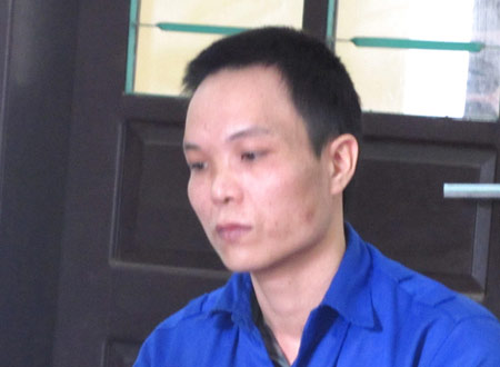 Bị cáo Nguyễn Trọng Xin với án tử hình cho tội buôn bán trái phép chất ma túy