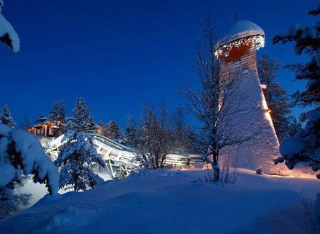 Lapland - khu vực thuộc cực Bắc Phần Lan - được cho là nơi cư ngụ của ông già Noel