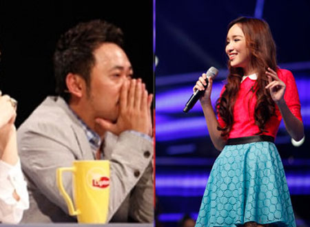Cao Thanh Thảo My vẫn hát hết mình dù biết sẽ phải chia tay Vietnam Idol 2012.