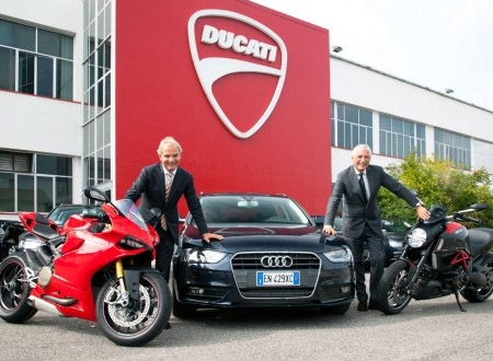 Năm 2012, Audi đã mua lại Ducati