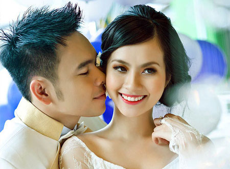 Ảnh cưới lung linh của Miss Teen Huyền Trang và Triệu Hoàng.