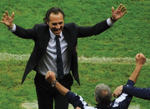 Prandelli đã đưa Italia vào chung kết Euro 2012.