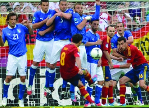 Italia chắc chắn sẽ lại chọn lối chơi phòng ngự trước Tây Ban Nha