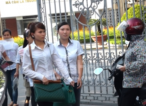 192 thí sinh bị kỷ luật trong đợt thi tuyển sinh đại học 2012 đợt 2