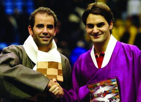 Pete Sampras và Roger Federer