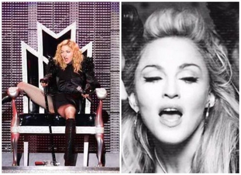 Hình ảnh trong MV mới nhất của Madonna.