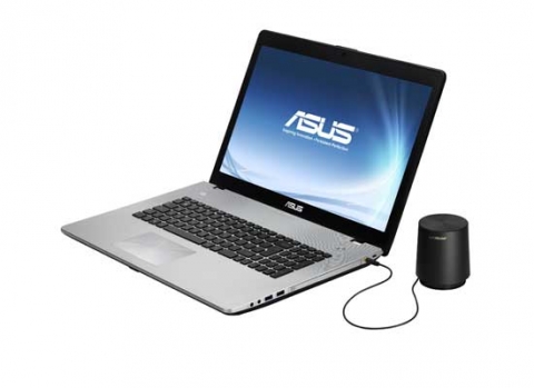 Notebook thưởng âm mạnh mẽ của Asus 