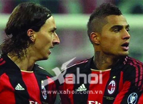 Mối quan hệ giữa Zlatan Ibrahimovic và Kevin-Prince Boateng không tốt như người ta tưởng