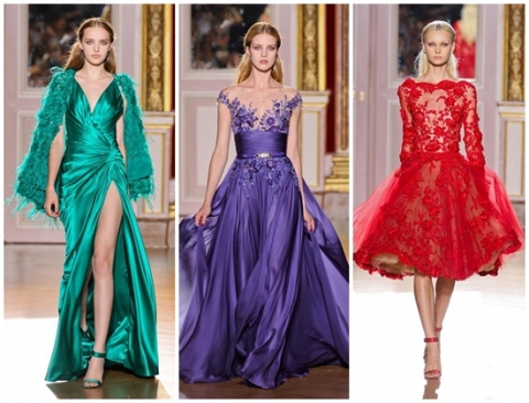 Những mẫu đầm dạ hội vô cùng đẹp mắt nằm trong BST mùa Thu 2012 của Zuhair Murad.