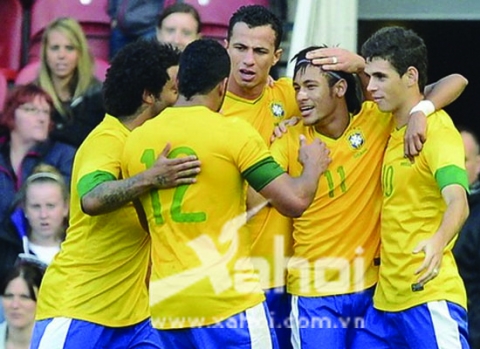 Olympic Brazil vô địch về tổng giá trị đội hình