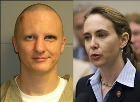 Sát thủ Jared Lee Loughner và nữ nghị sĩ Gabrielle Giffords 