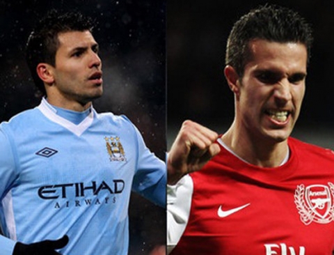 Aguero và Van Persie là cặp tiền đạo hoàn hảo cho MC