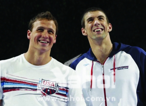 Ryan Lochte và Michael Phelps là những người bạn rất thân ngoài đời