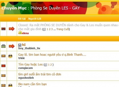 Phòng se duyên les & gay