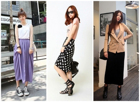 Những mẫu maxi skirt rất được lòng các tín đồ thời trang trong mùa hè năm nay.