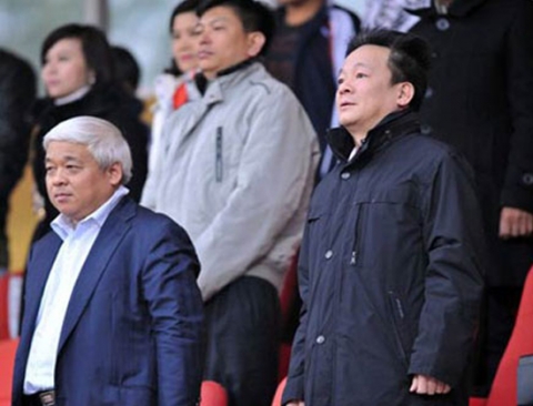 Hai ông bầu vẫn đanh cạnh tranh nhau trong bóng đá Việt