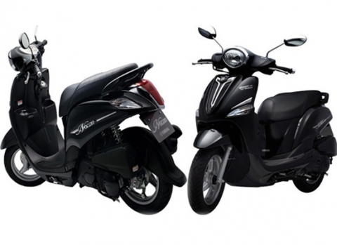 Chiếc Yamaha Nozza phiên bản đặc biệt màu đen