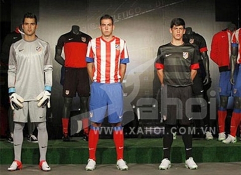 Bộ cánh mới của Atletico Madrid