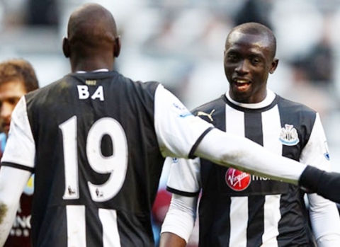 Olympic Senegal không có sự phục vụ của 2 ngôi sao đang khoác áo Newcastle: Papiss Cisse và Demba Ba