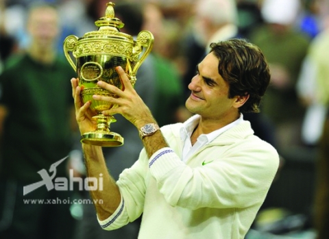 Roger Federer lần thứ 7 lên ngôi ở Wimbledon