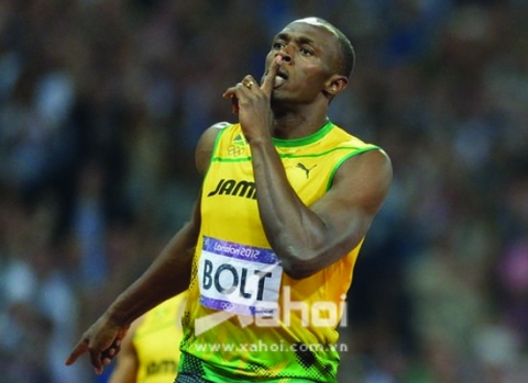 Usain Bolt tiếp tục tạo lên những dấu ấn đậm nét tại Olympic London 2012