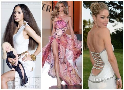 Những mẫu thiết kế của Versace luôn thể hiện sự sáng tạo, tinh tế trong kiểu dáng, màu sắc.