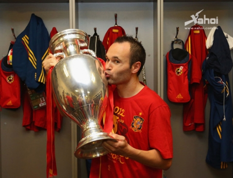 Andres Iniesta và chức vô địch Euro 2012