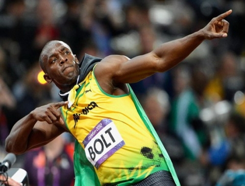 Usain Bolt gây sốt ở bất cứ nơi đâu anh đặt chân đến