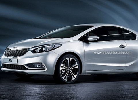 Kia Forte Koup 2014 có thiết kế hoàn toàn mới