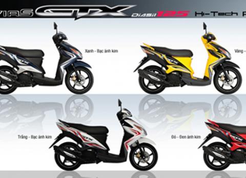 Yamaha Luvias sẽ có nhiều lựa chọn màu sắc