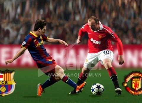 Messi so tài cùng Rooney