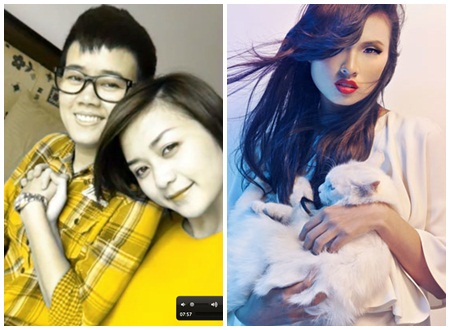 Bảo Trang khá thân mật với Phương Uyên; Thí sinh Next Top Model Thiên Trang