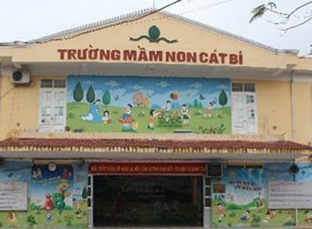 Trường MN Cát Bi (An Hải -Hải Phòng). (Nguồn ảnh: sangomuare)