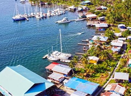 Thị trấn Bocas ở Bocas del Toro - (Ảnh: internetmarketinginpanama.com)