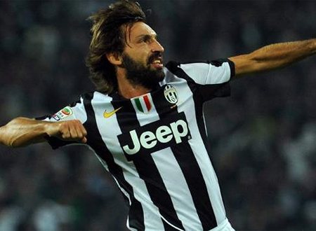 Pirlo và các đồng đội đã có được thắng lợi dễ dàng trước Roma