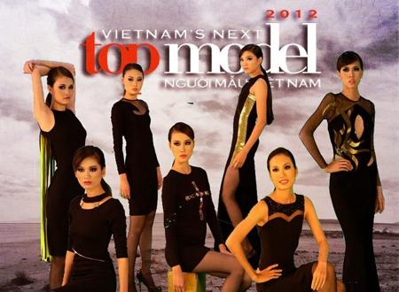 Một số thí sinh của Vietnam's Next Top Model 2012 trong một shoot hình thời trang