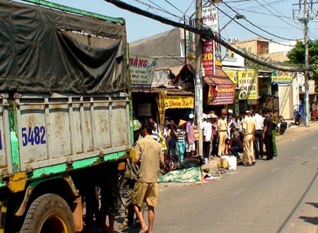 Hiện trường vụ tai nạn