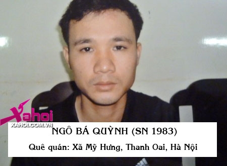 Nguyễn Bá Quỳnh sau khi bị bắt