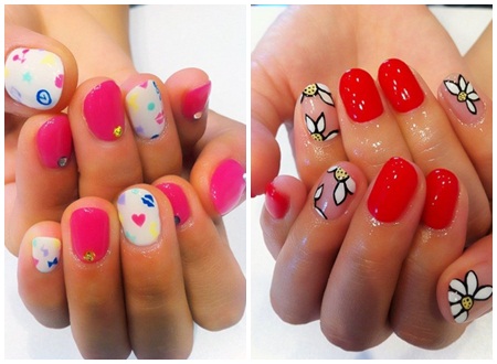 Những mẫu nail đẹp cho bạn gái