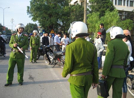 Hiện trường vụ tai nạn