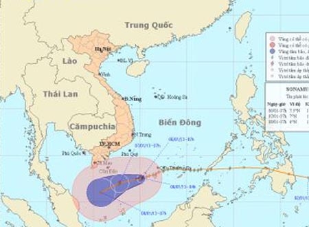 Bão số 1 sẽ 