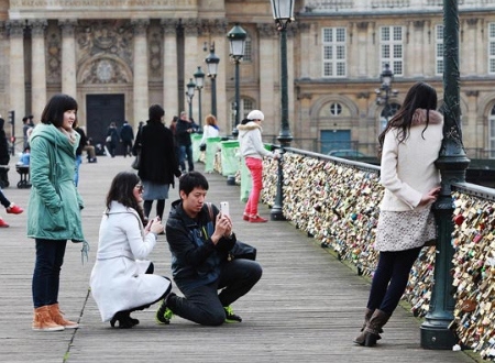 Một góc Pont des Arts