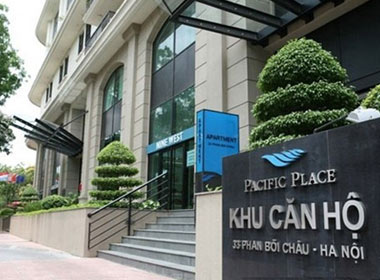 Khu căn hộ toà nhà Pacific Palace có giá tới hàng trăm triệu đồng/m2 - Ảnh minh hoạ  