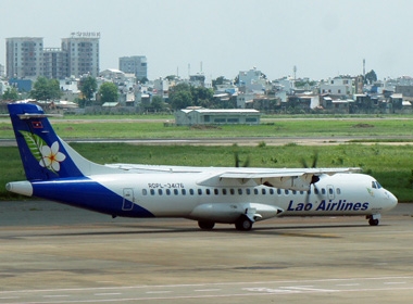 Một máy bay ATR-72 của Lao Airlines