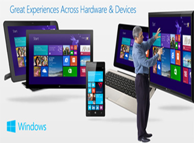 Windows 8.1 sẽ ở dạng được cài đặt sẵn trên các thiết bị mới.