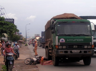 Hiện trường tai nạn