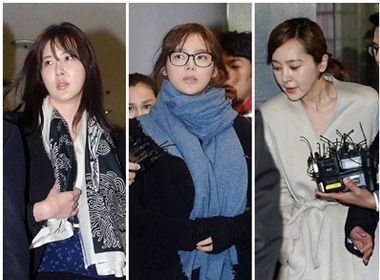 Từ trái sang: Jang Mi Ne, Park Si Yeon, Lee Seung Yeon